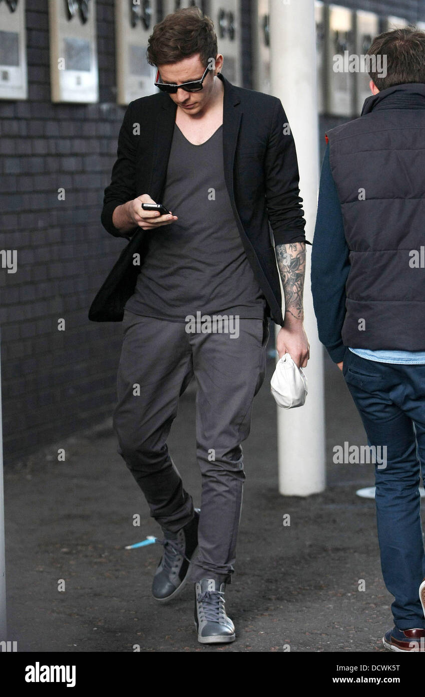 Danny Jones of McFly at the ITV studios London, England - 02.12.11 Stock  Photo - Alamy