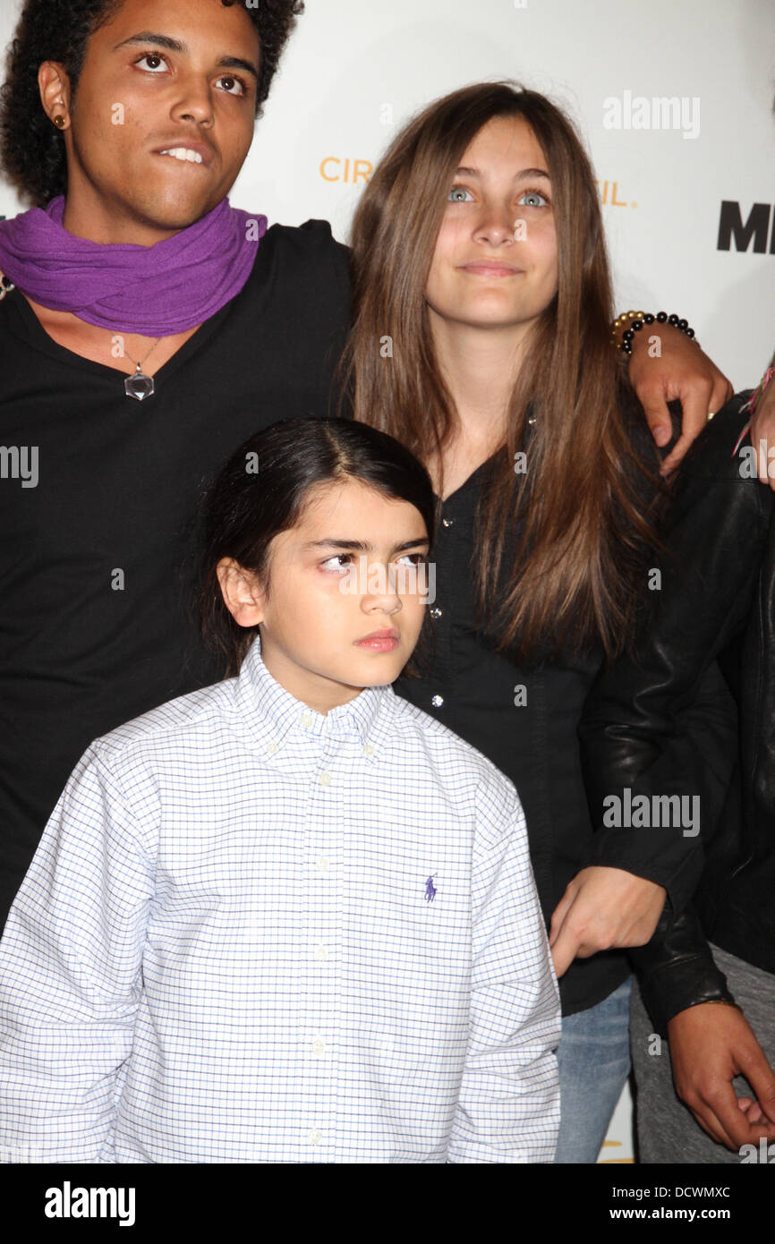 Paris Jackson, Blanket Jackson The opening of Michael Jackson's 'The