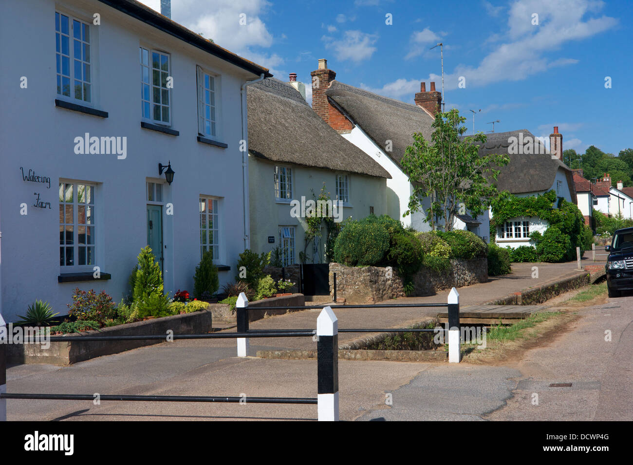 Otterton village, East Devon, UK Stock Photo Alamy