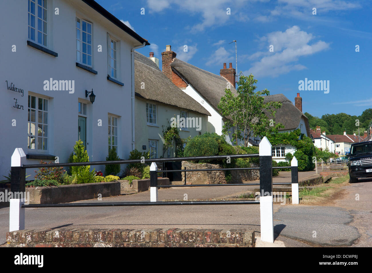 Otterton village, East Devon, UK Stock Photo Alamy