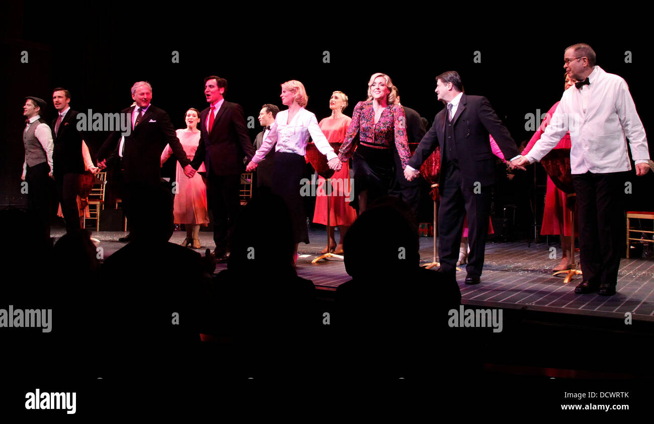 Rory O'Malley, Gavin Creel, Victor Garber, Josh Radnor, Kelli O'Hara, Jane Krakowski, Michael