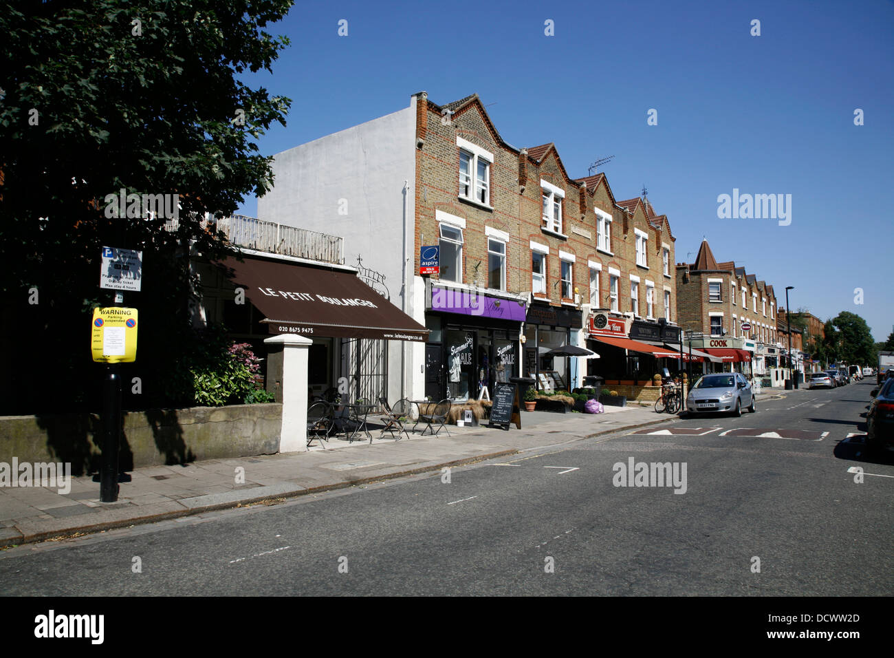 Abbeyville Road, Clapham, London, UK Stock Photo Alamy
