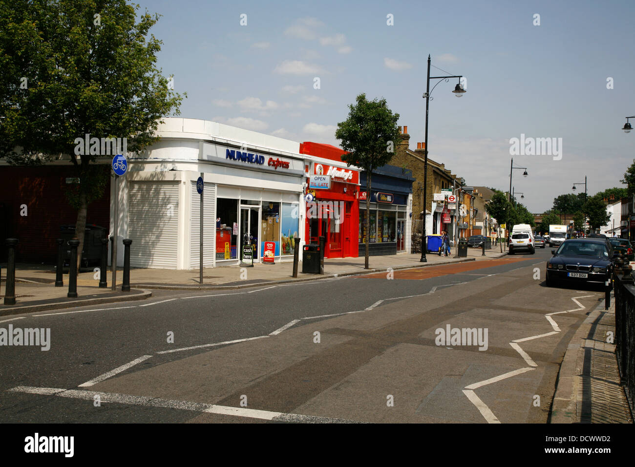 Evelina Road, Nunhead, London, UK Stock Photo Alamy