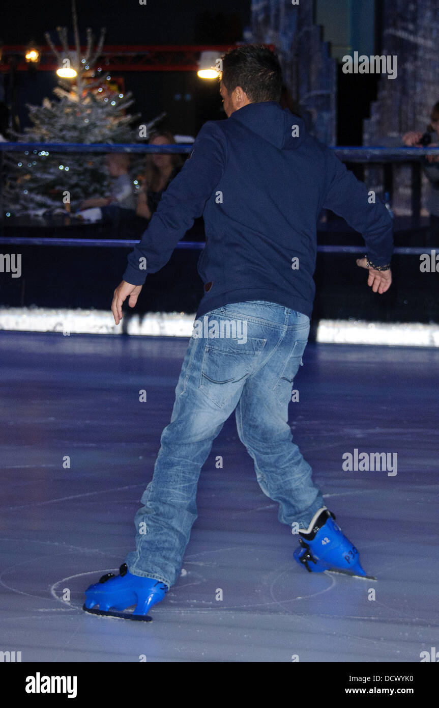 Peter Andre  launches Christmas in New York at Glow, Bluewater Shopping Centre Kent, England - 08.12.11 Stock Photo