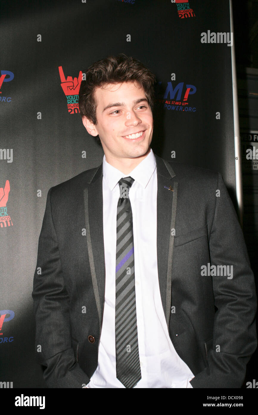 Damien Haas,  at the 2011 Youth Rock Awards at Avalon. Hollywood, California - 07.12.11 Stock Photo