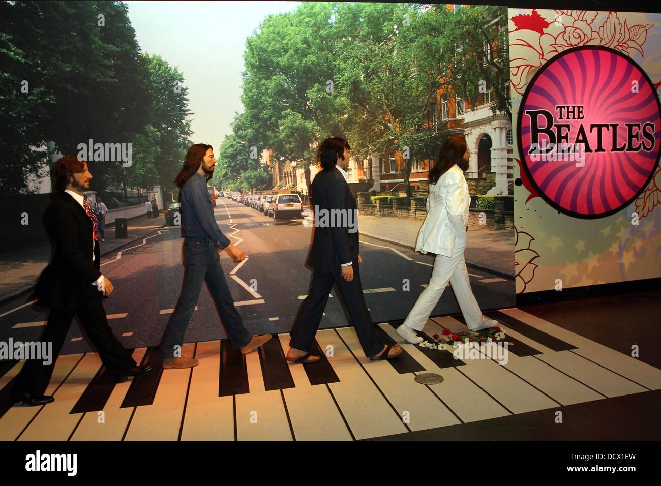 Atmosphere Madame Tussauds unveils The Beatles wax figures in Hollywood