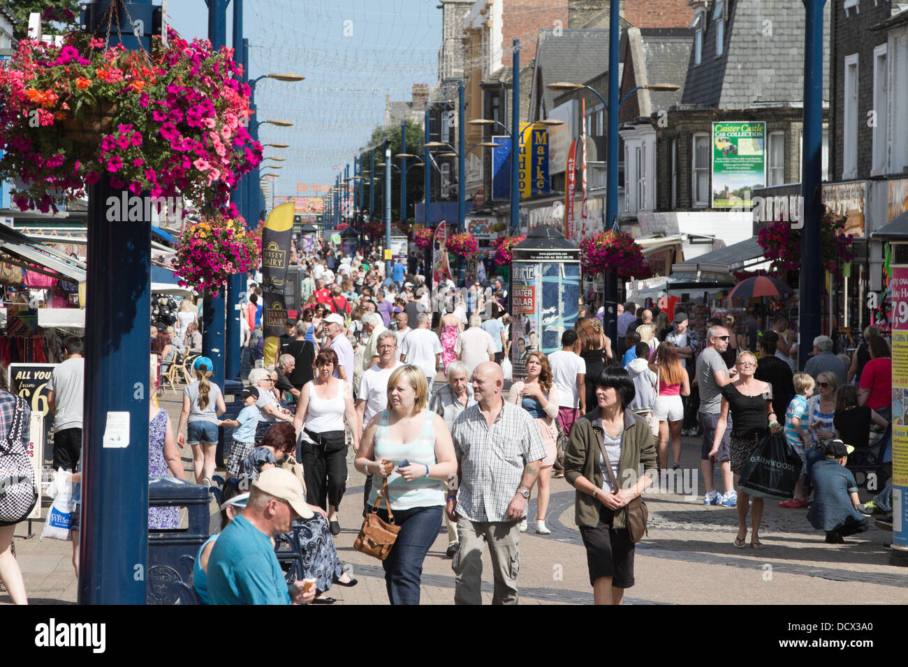 Great Yarmouth town centre norfolk east anglia england uk gb Stock