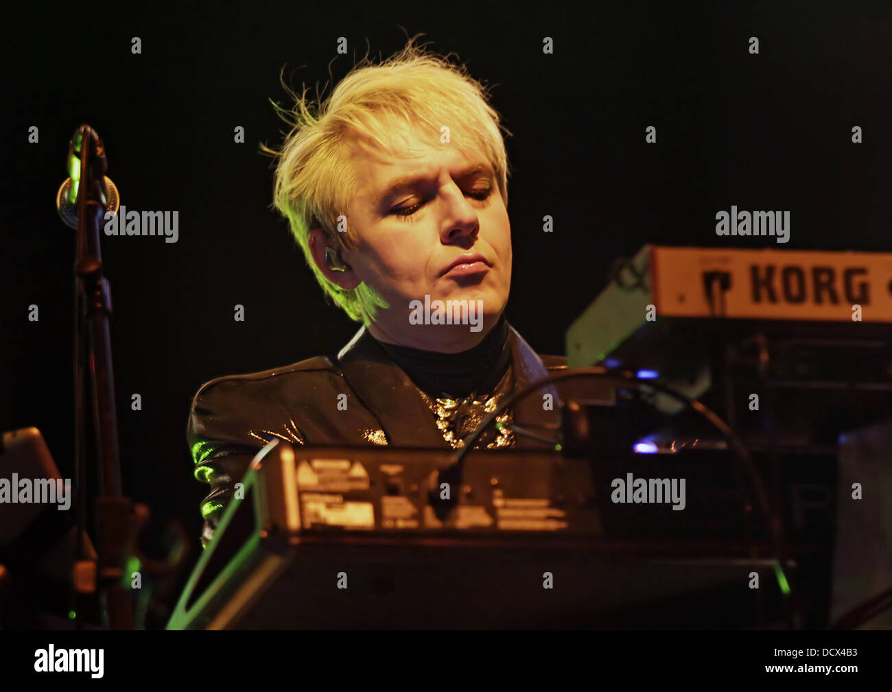 Nick Rhodes Duran Duran performing at Liverpool Echo Arena Liverpool ...