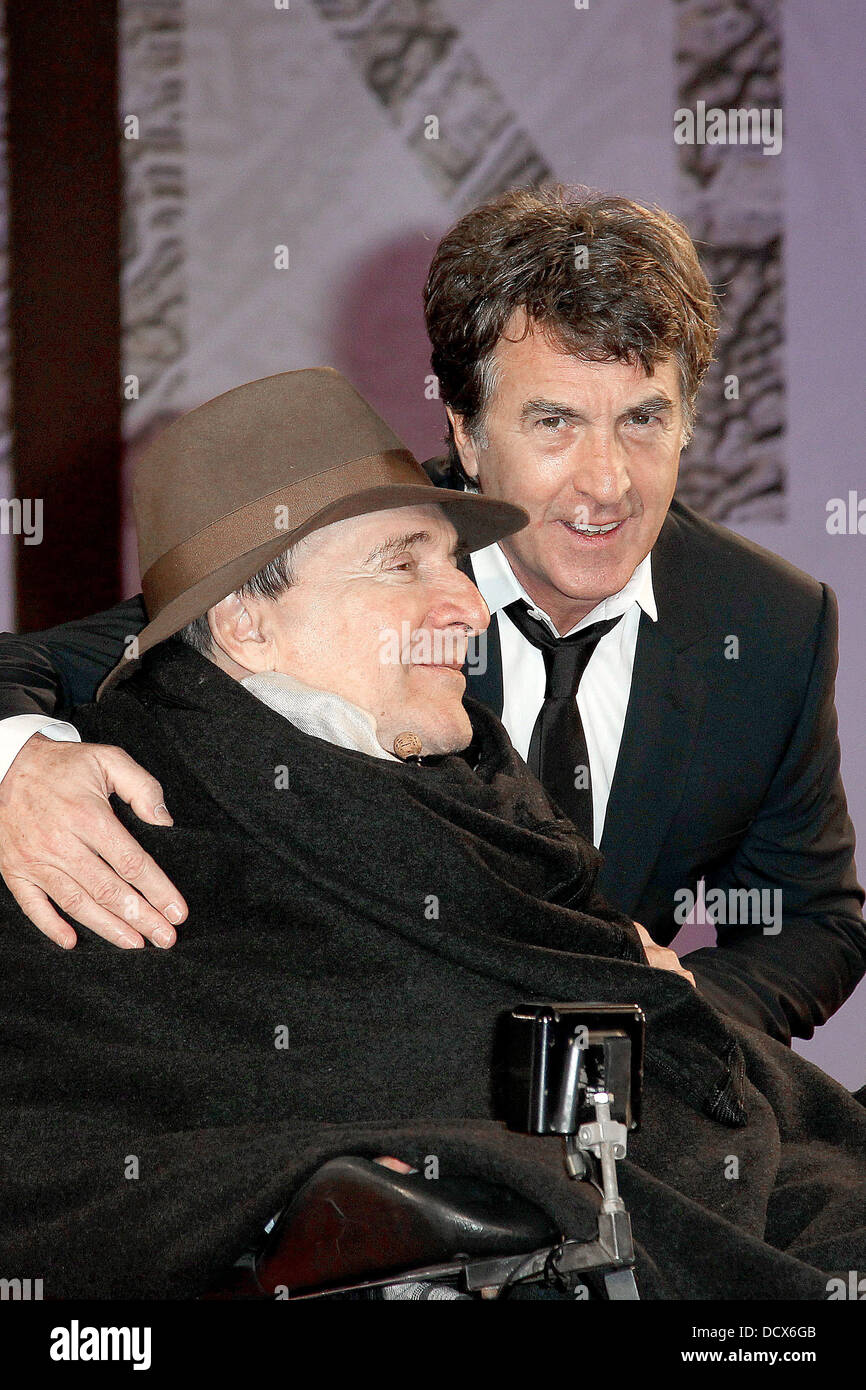 French Actor Francois Cluzet (R) Poses With French Businessman Philippe  Pozzo Di Borgo , At The 11Th Marrakech International Film Festival 2011 -  Closing Ceremony. Marrakech, Morocco - 10.12.11 Stock Photo - Alamy