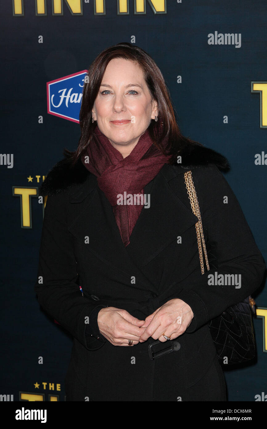 Producer, Kathleen Kennedy, at the New York premiere of 'The Adventures