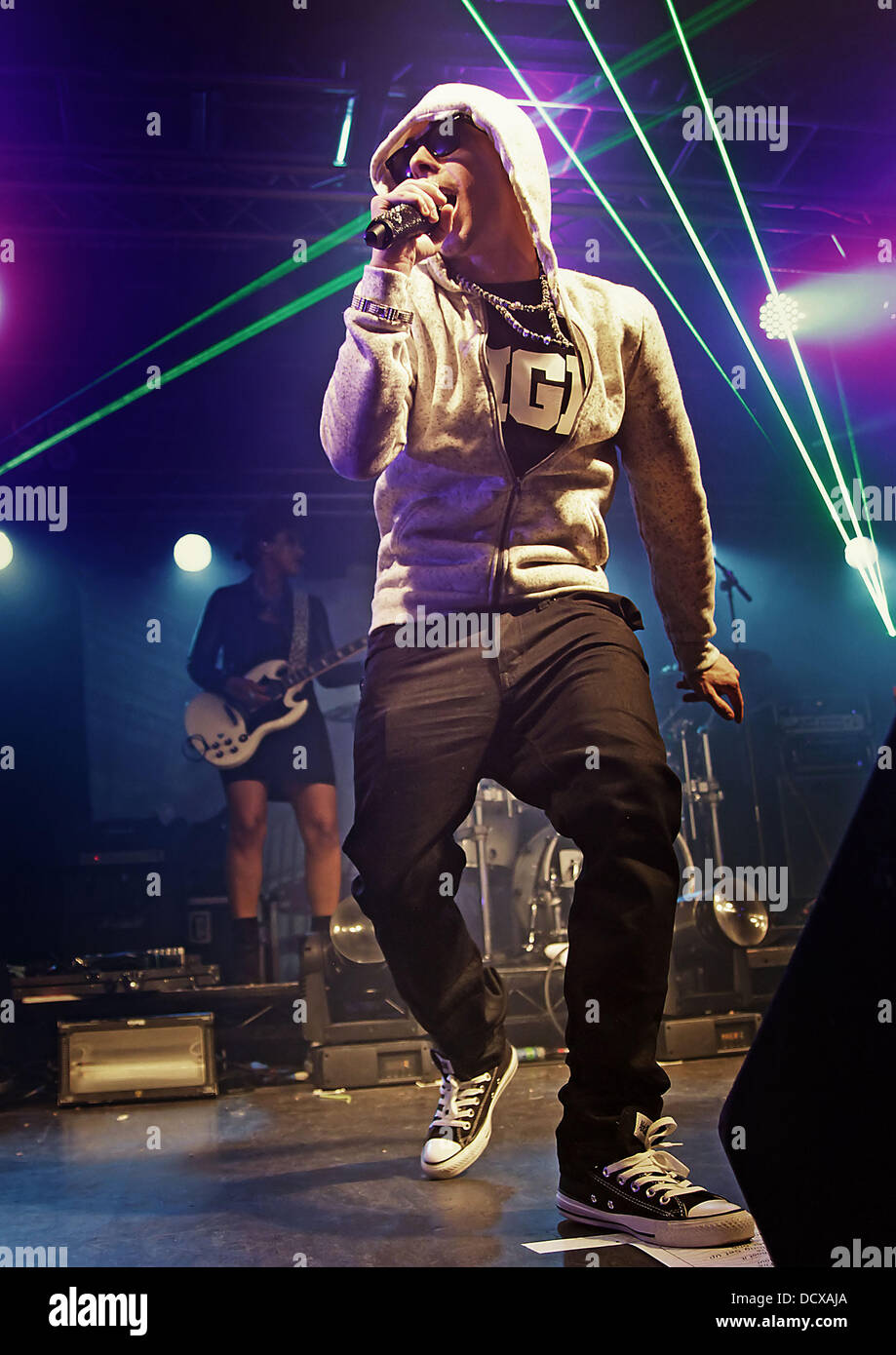 Rapper Dappy aka Costadinos Contostavlos performing at Liverpool O2 ...
