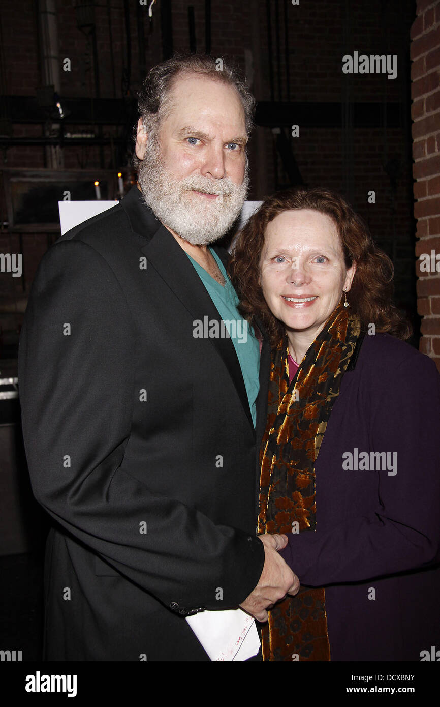 Jay O. Sanders and Maryann Plunkett Opening night after party for
