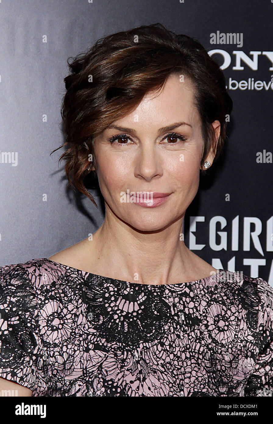 Embeth Davidtz 'The Girl With The Dragon Tattoo' New York Premiere - Arrivals New York City, USA - 14.12.11 Stock Photo