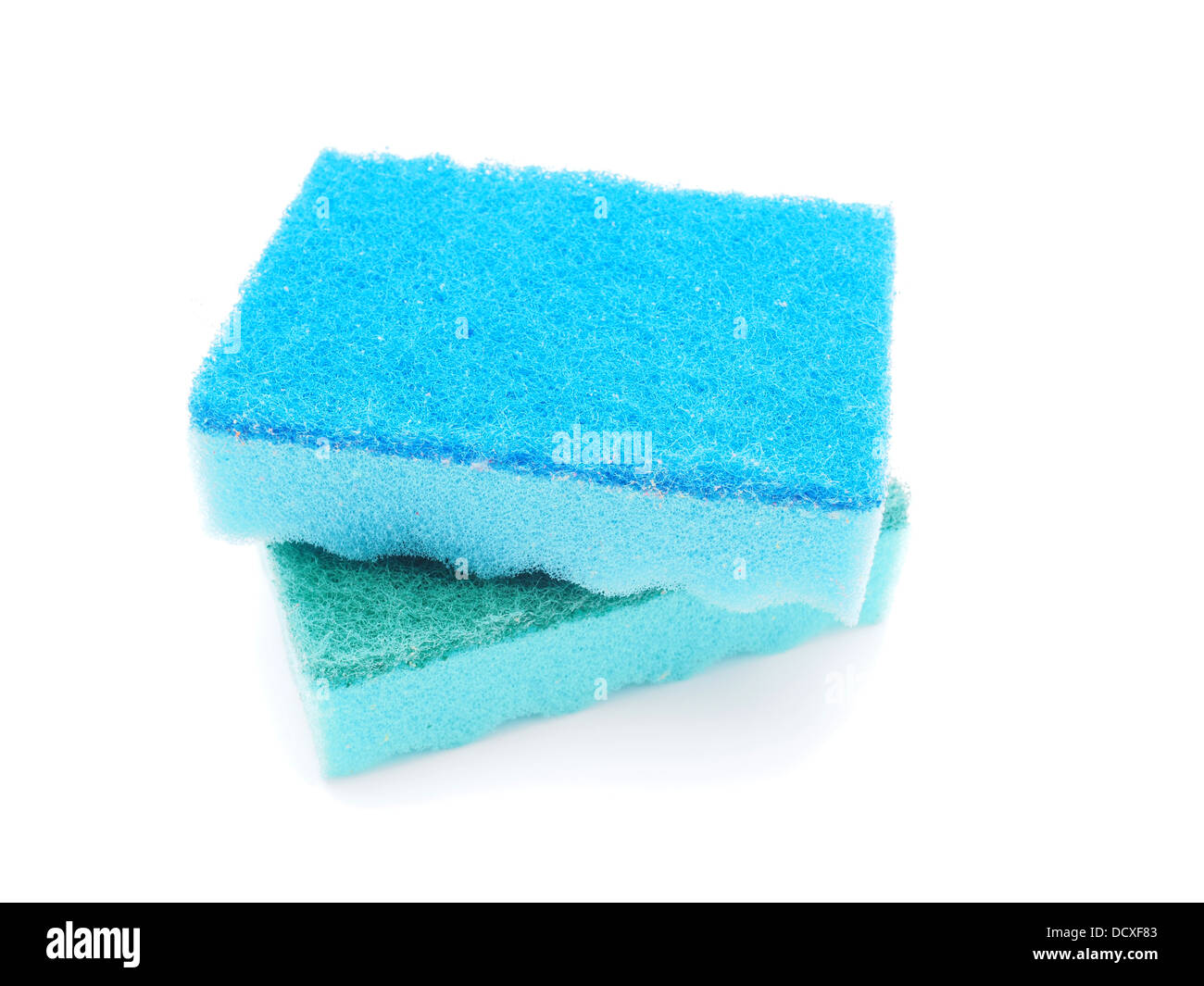sponge isolated on the white background Stock Photo - Alamy