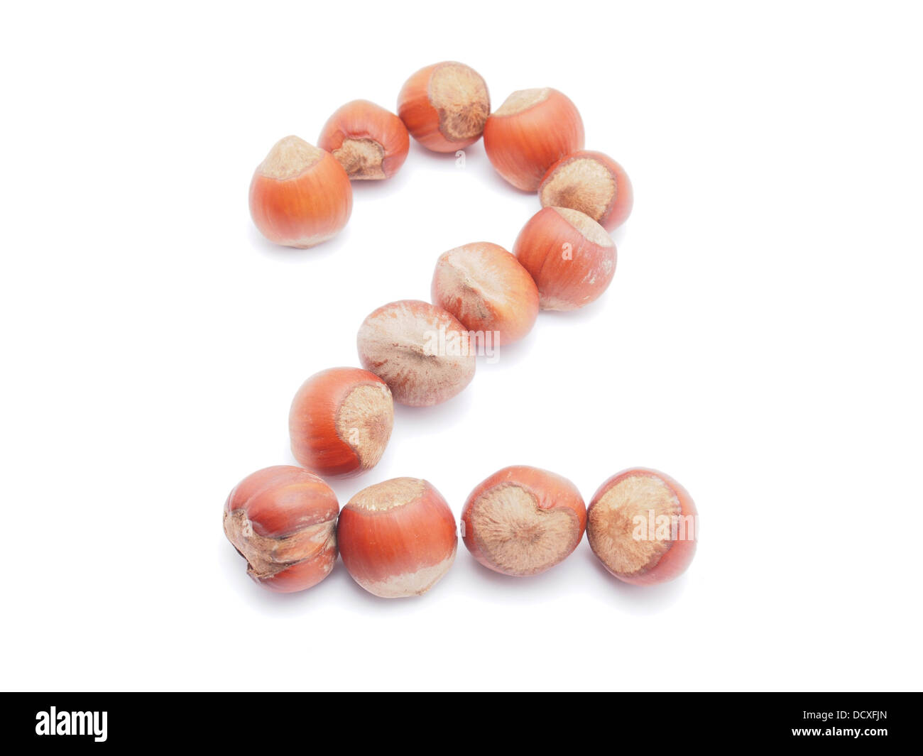 numbers of hazelnut Stock Photo - Alamy