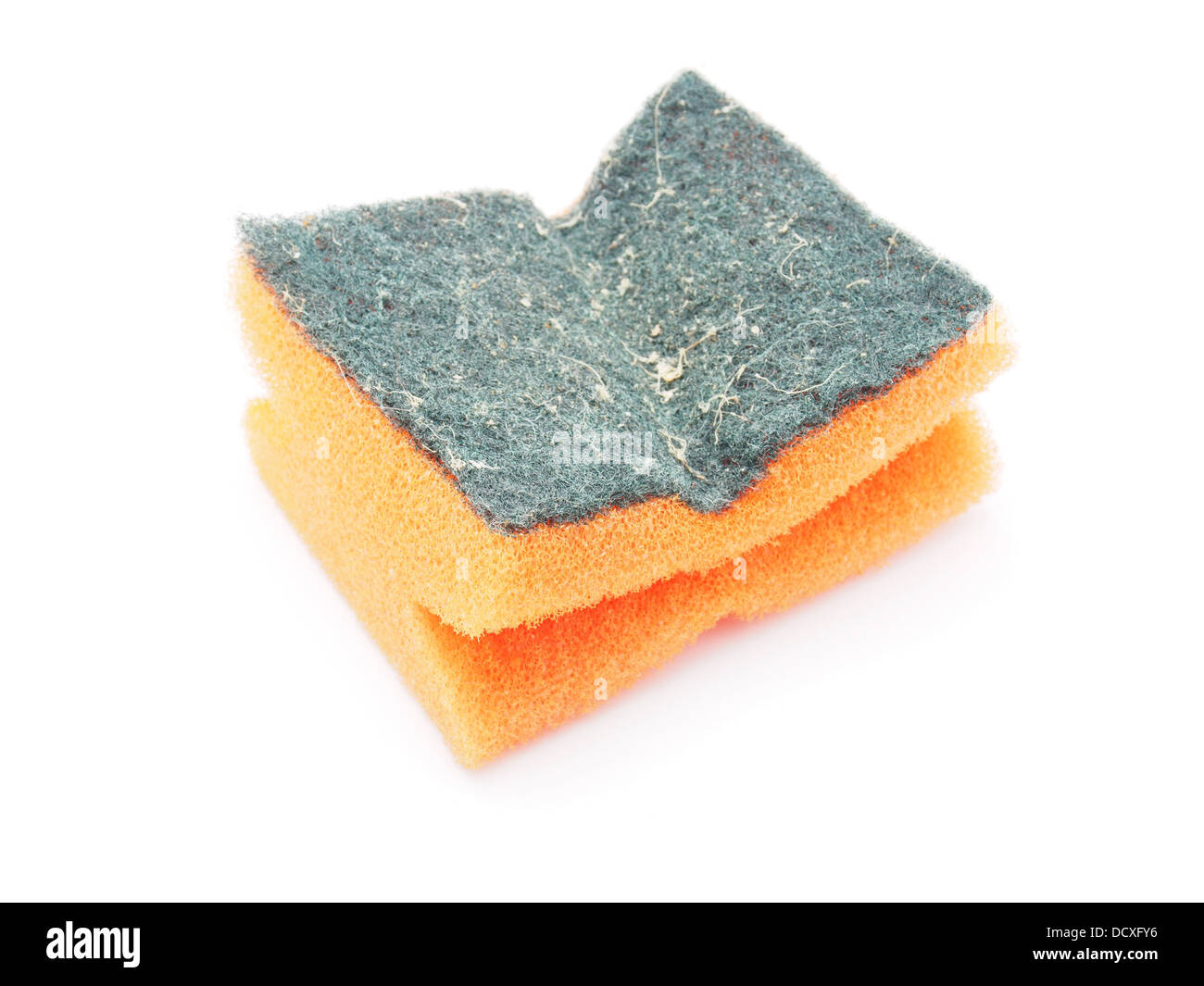 sponge isolated on the white background Stock Photo - Alamy