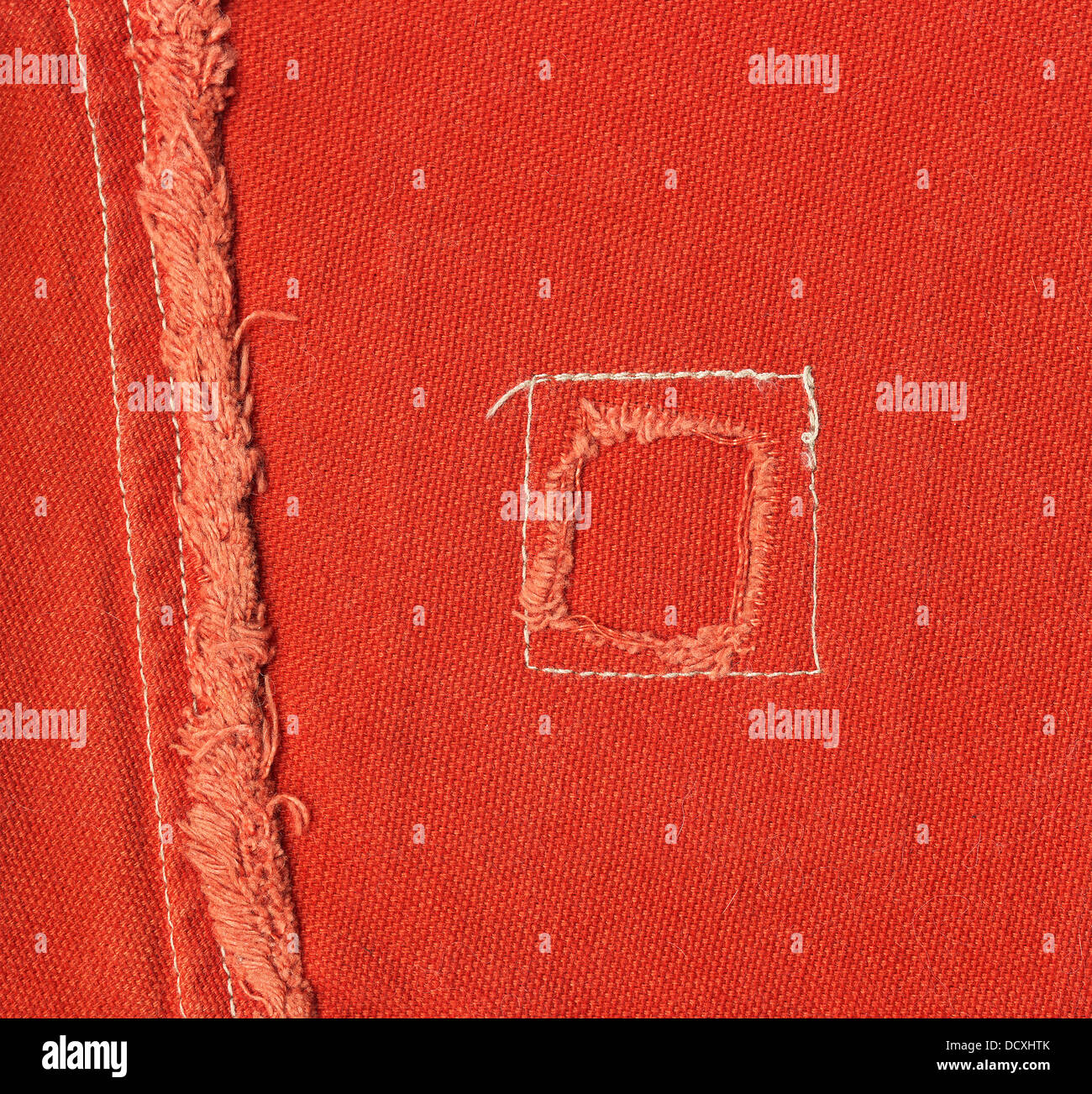 Patch on clothes Stock Photo Alamy