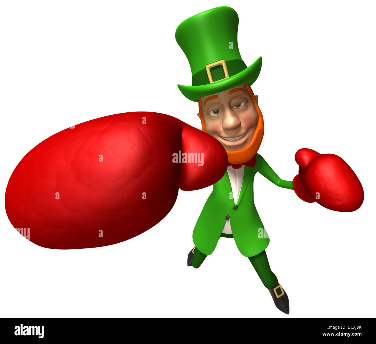 Irish leprechaun Stock Photo