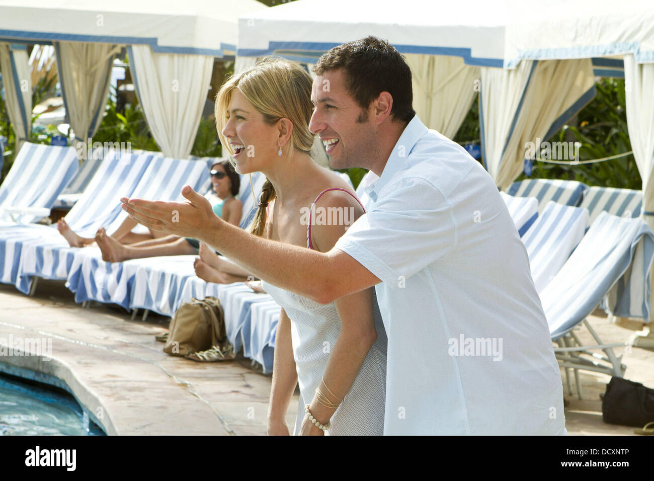 Jennifer Aniston and Adam Sandler appearing in the film ' Just Go With ...