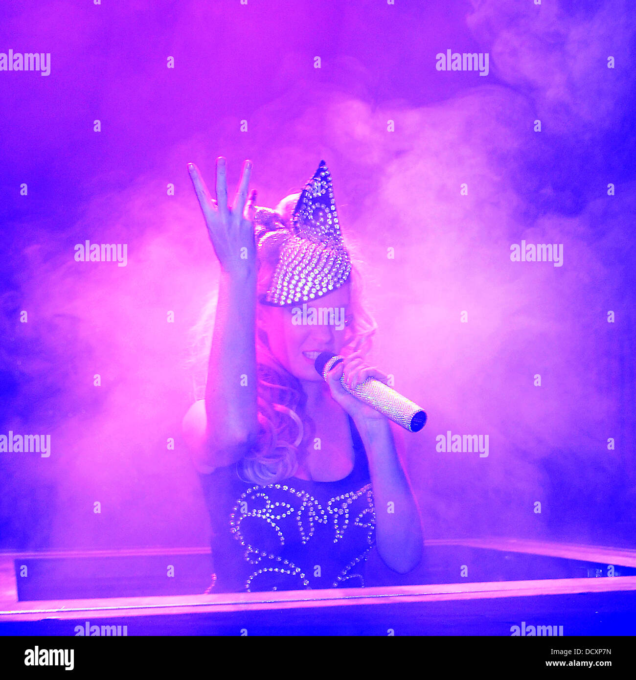 Kitty Brucknell performing live at Logan Presents' 3rd Anniversary at ...