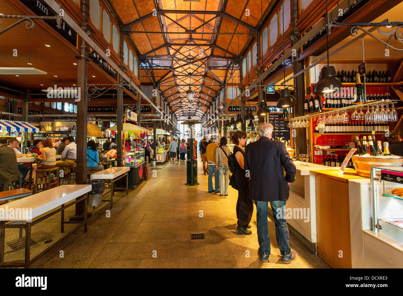 Madrid, San Miguel Market. Stock Photo