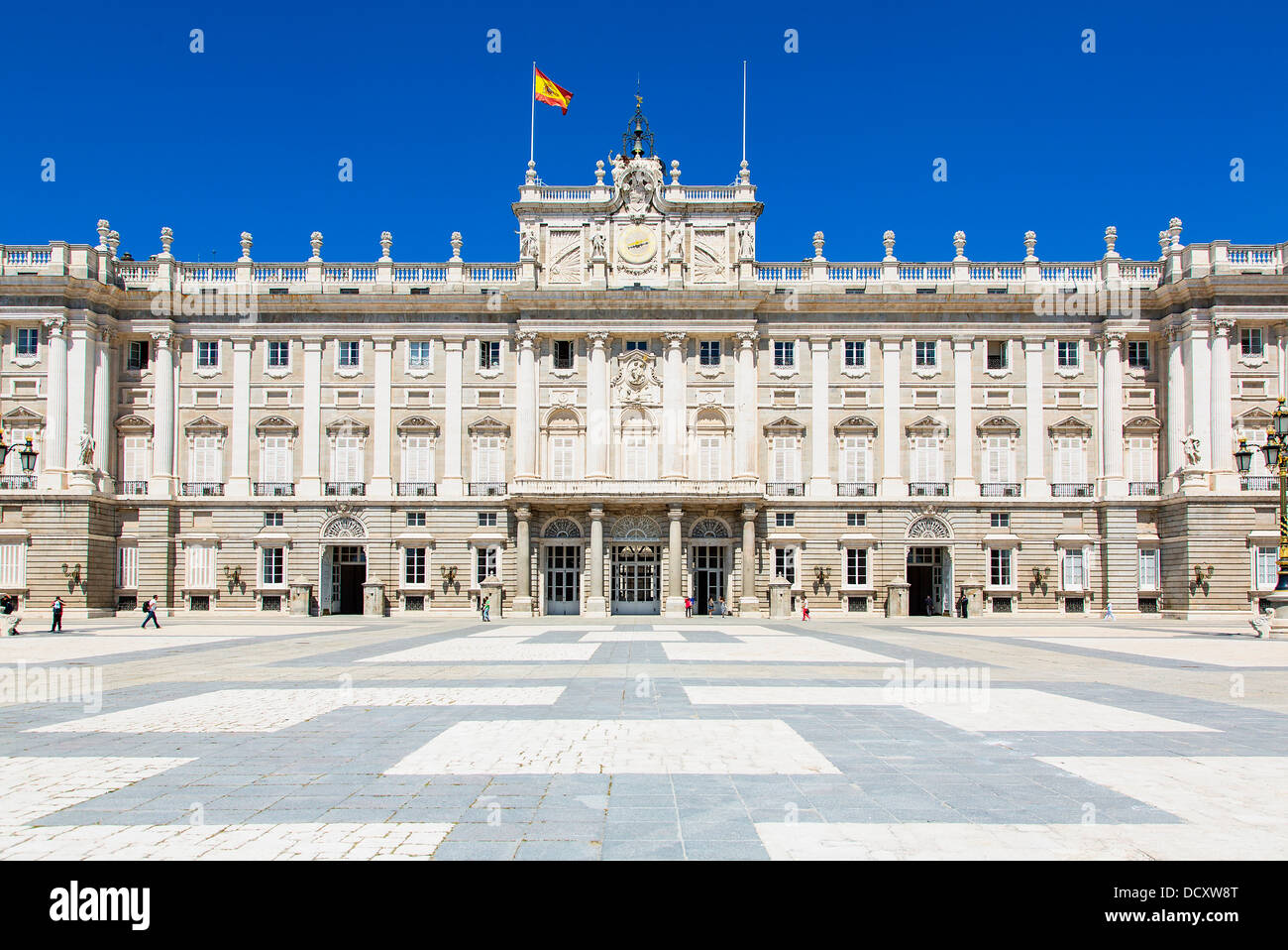 Madrid, Royal Palace Stock Photo