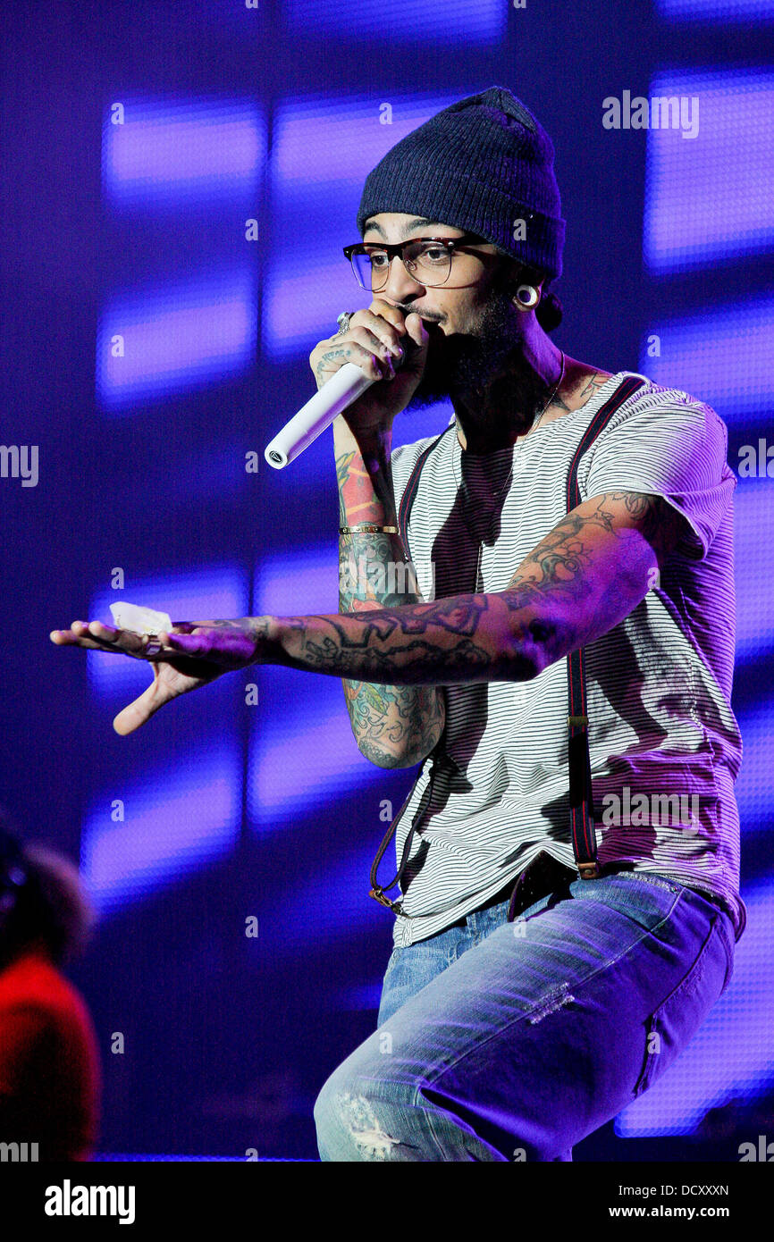 Gym Class Heroes perform at the 2nd Annual Orange Drive Miami Beach Music Festival Miami Beach