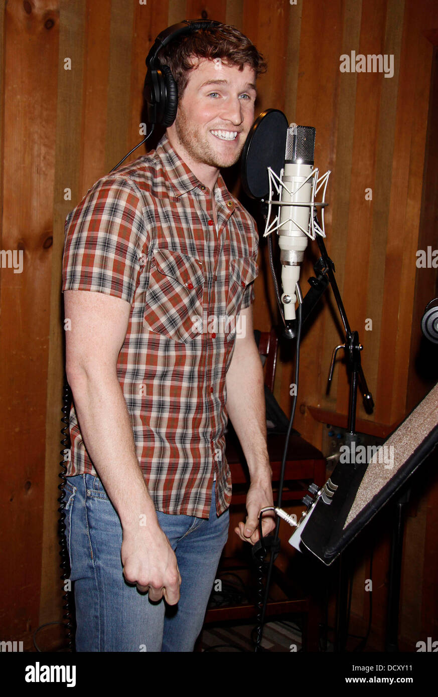 Claybourne Elder The cast recording session of the Broadway musical