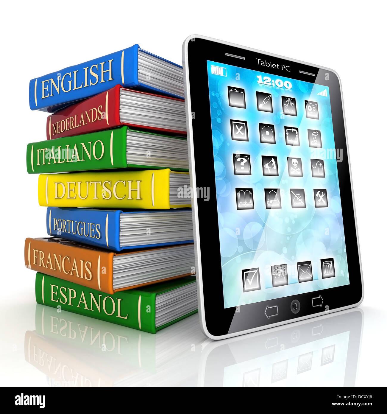 Computer Books Set Computer books design hi-res stock photography and images - Alamy