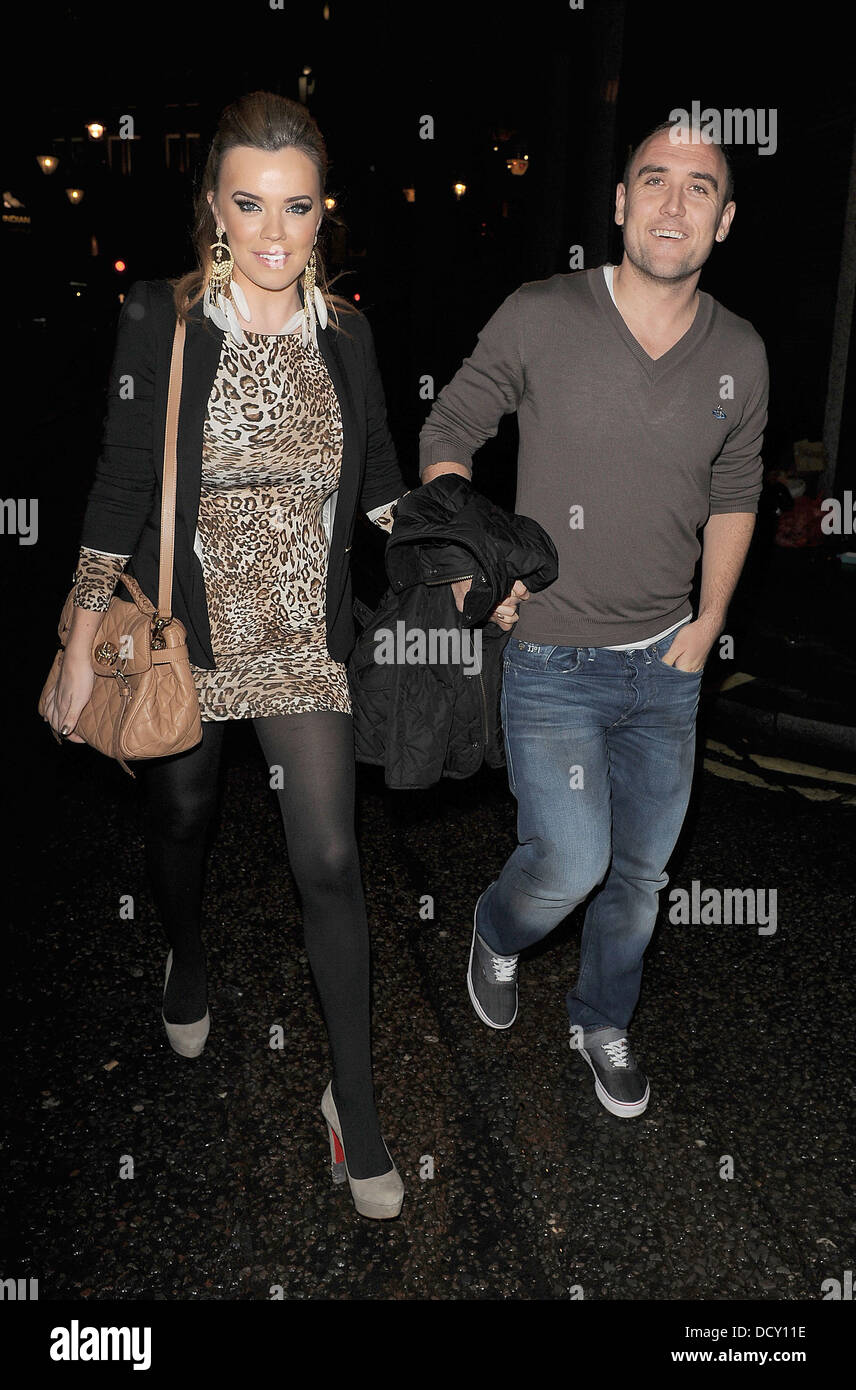 Maria Fowler And Her Boyfriend Lee Croft Leave A Pub In The West End Together Having Seen 5838