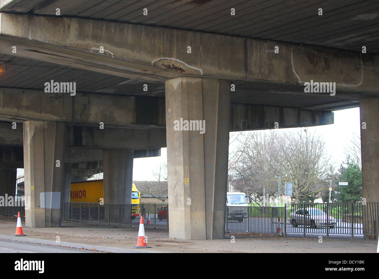 Following the closure of a section of the A4 at the Hammersmith Flyover