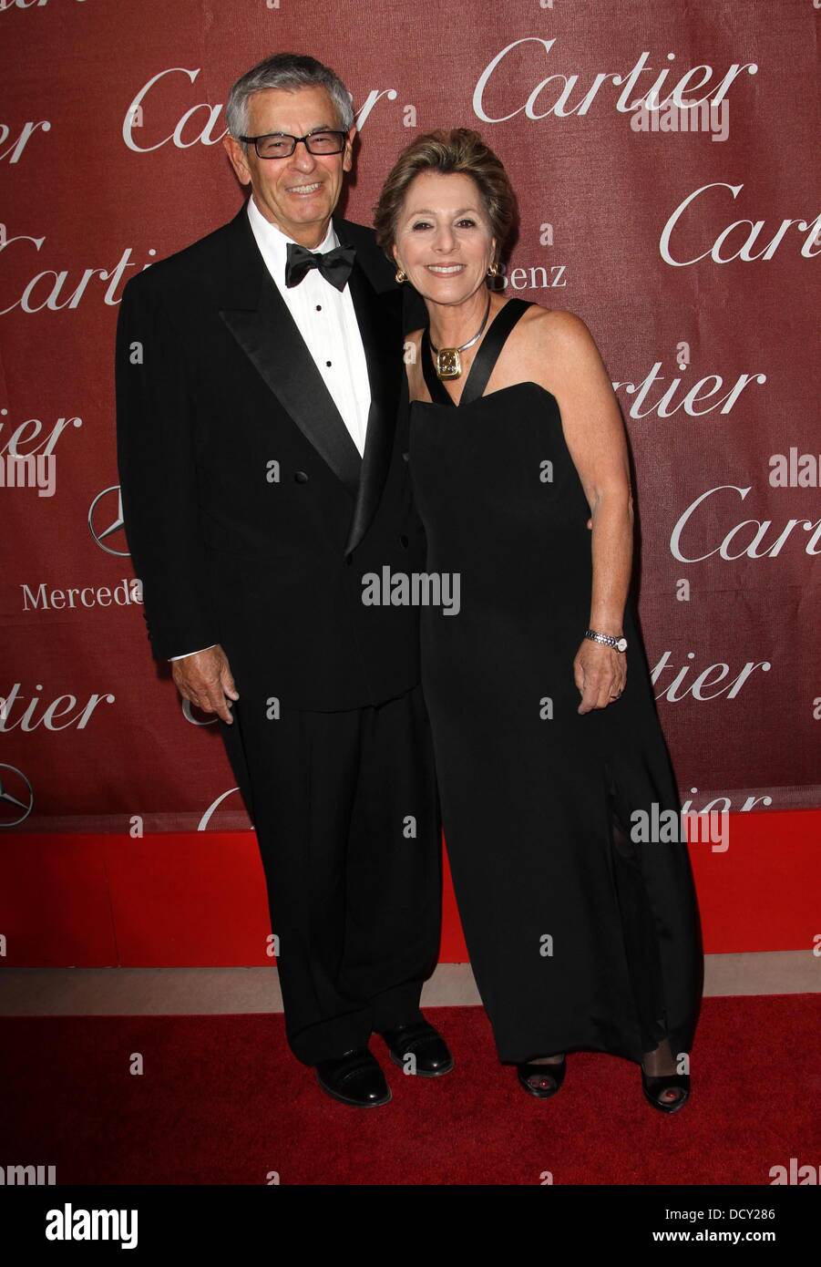 Stewart Boxer and Barbara Boxer The 23rd annual Palm Springs International Film Festival Awards Gala at The Palm Springs Convention Center - Arrivals Los Angeles, California - 07.01.12 Stock Photo