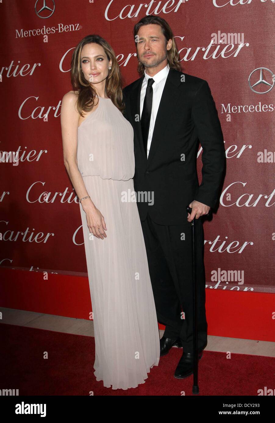 Angelina Jolie And Brad Pitt The 23rd Annual Palm Springs International ...