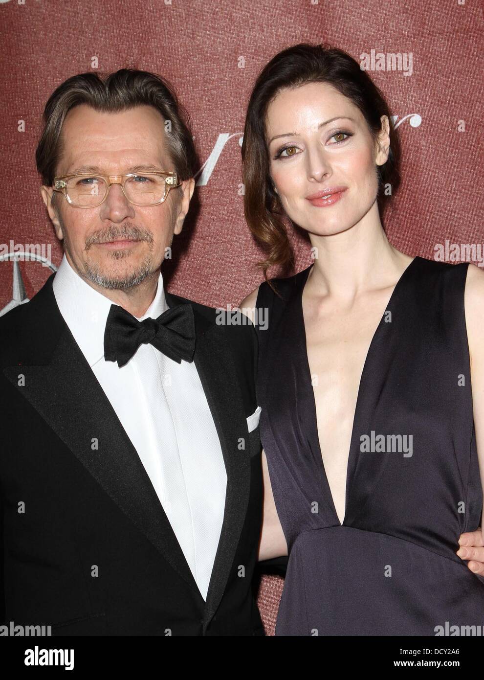 Gary Oldman and wife Alexandra Edenborough The 23rd annual Palm Springs