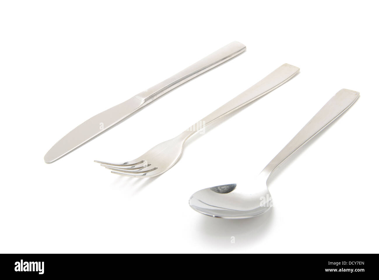 spoon and knife Stock Photo Alamy