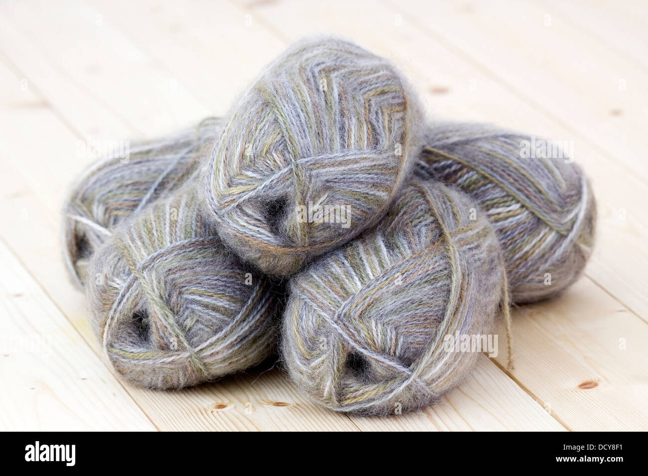 balls of yarn Stock Photo Alamy
