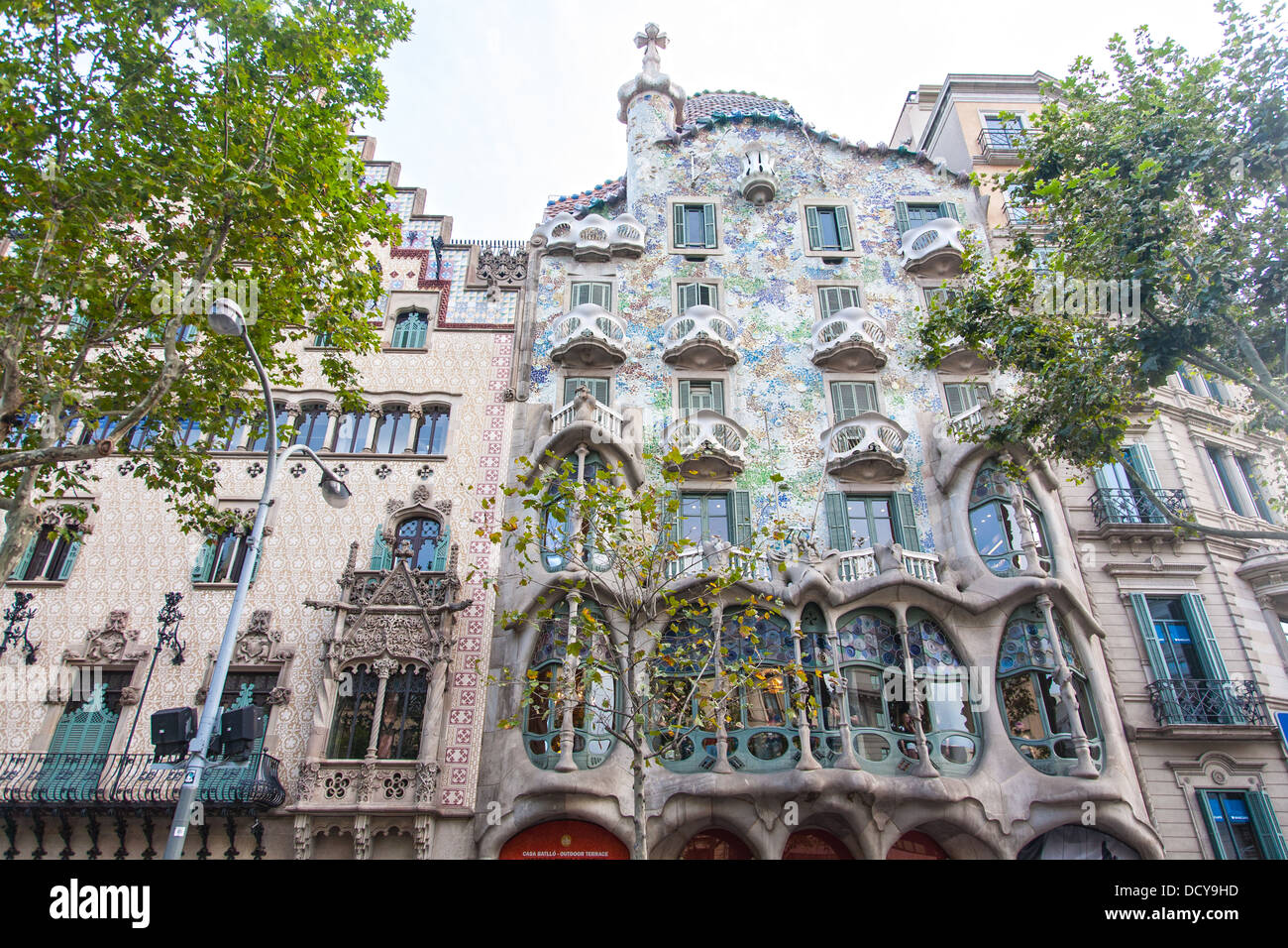 Casa Batllo Barcelona Stock Photo - Alamy