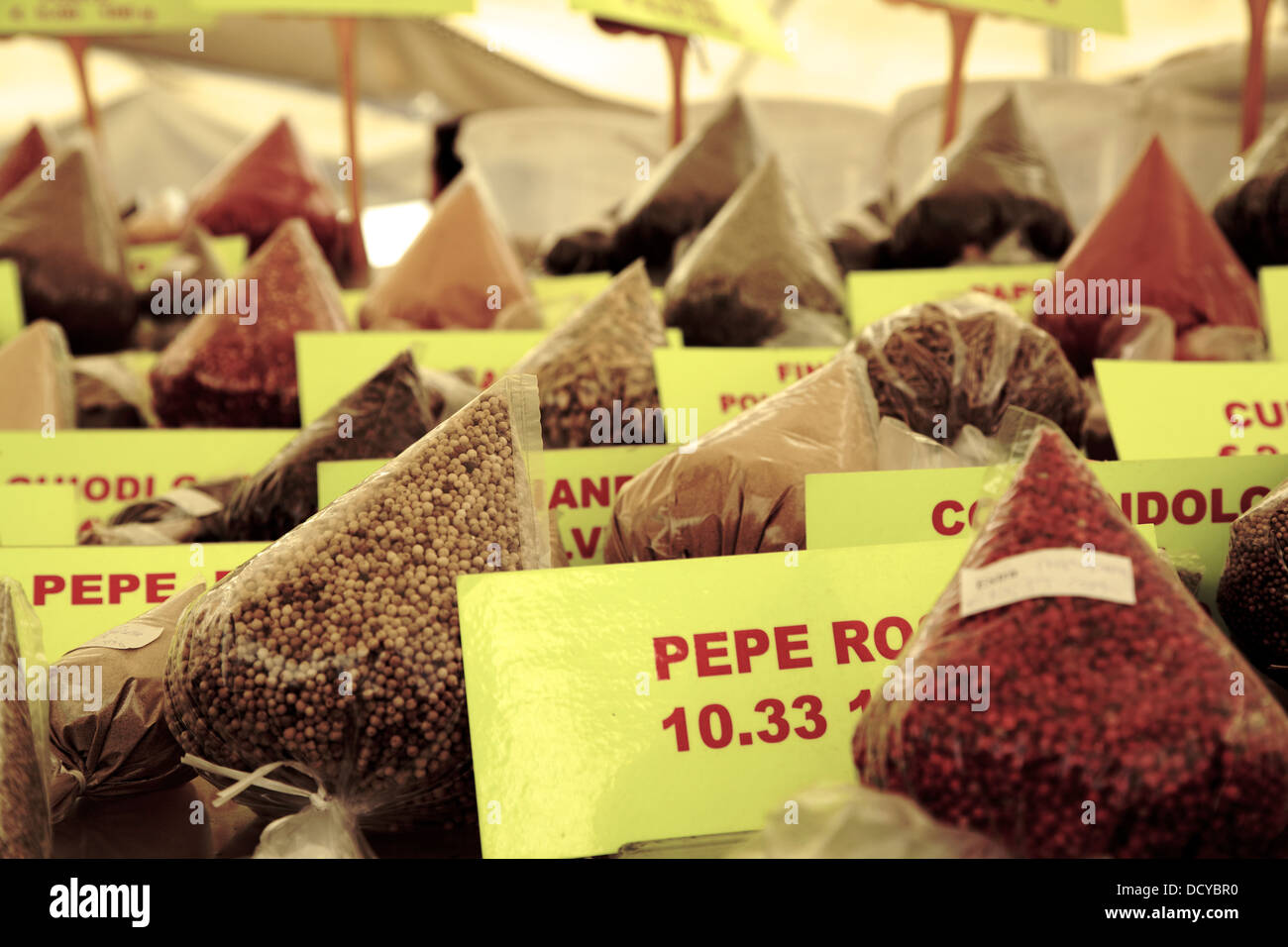 A large selection of bulk dry foods Stock Photo Alamy