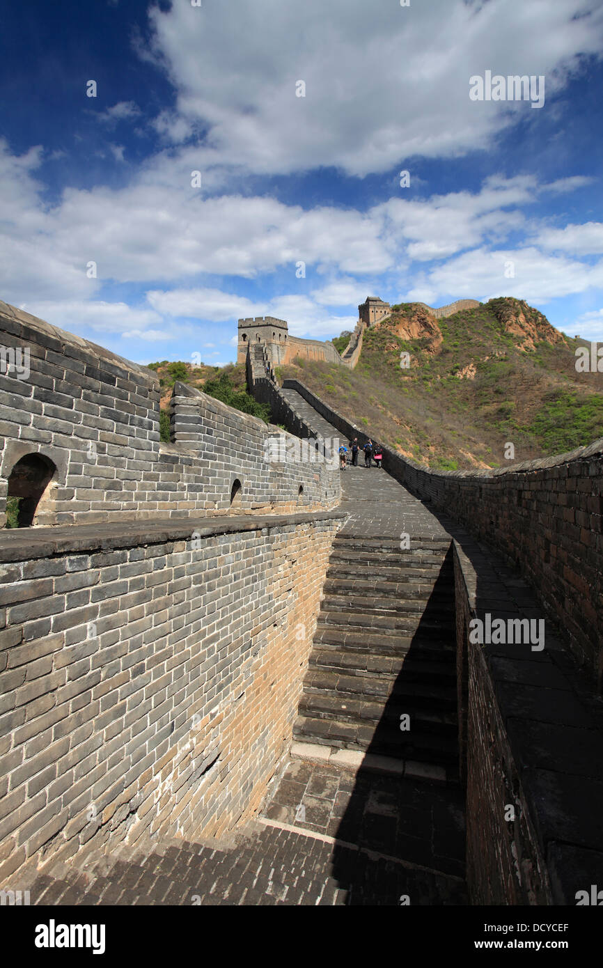 The Great Wall of China near Jinshanling village, Beijing Provence
