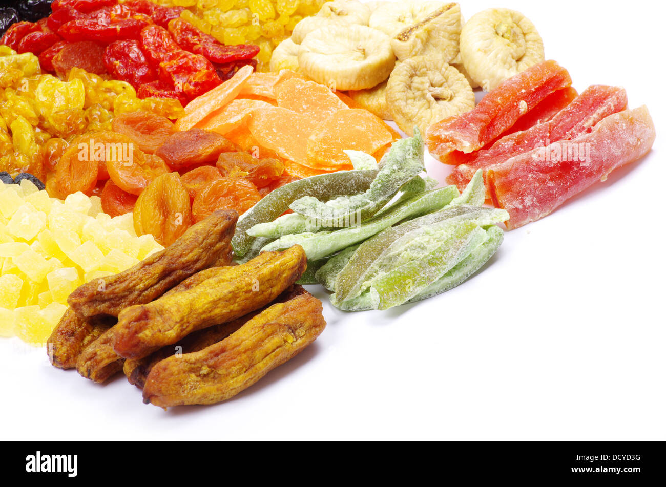 assorted dried fruits Stock Photo Alamy