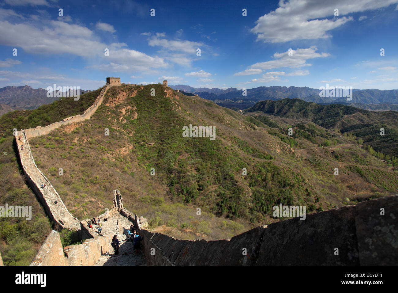 The Great Wall of China near Jinshanling village, Beijing Provence