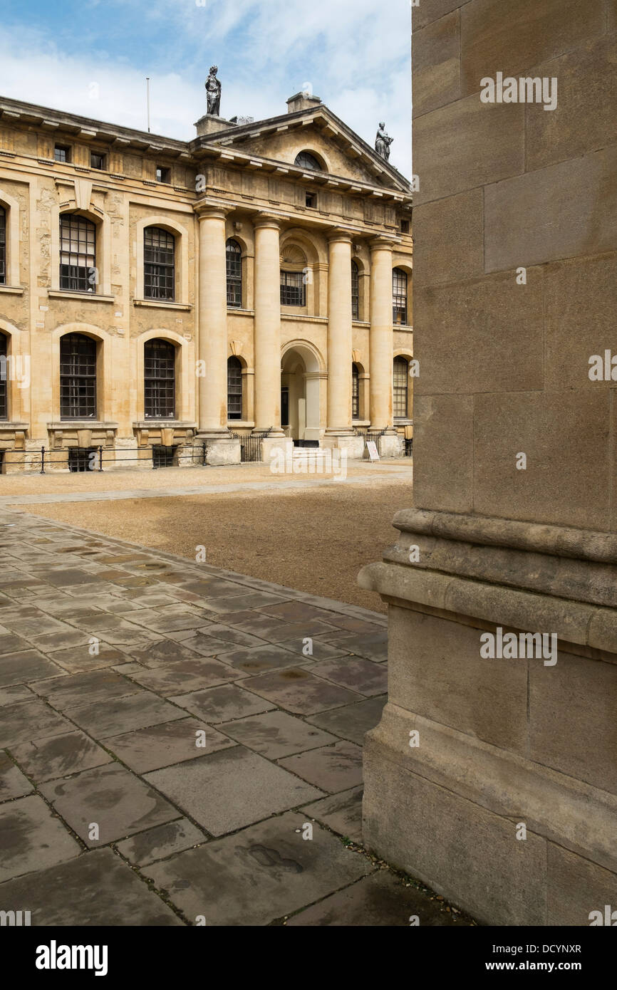 View of the Clarendon building Oxford University Oxford England UK Stock Photo