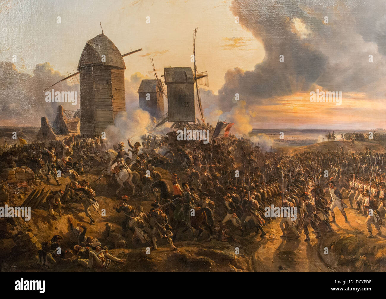 Battle of Mouscron 29 April 1794 - Charles-Louis Mozin - Musée de l'