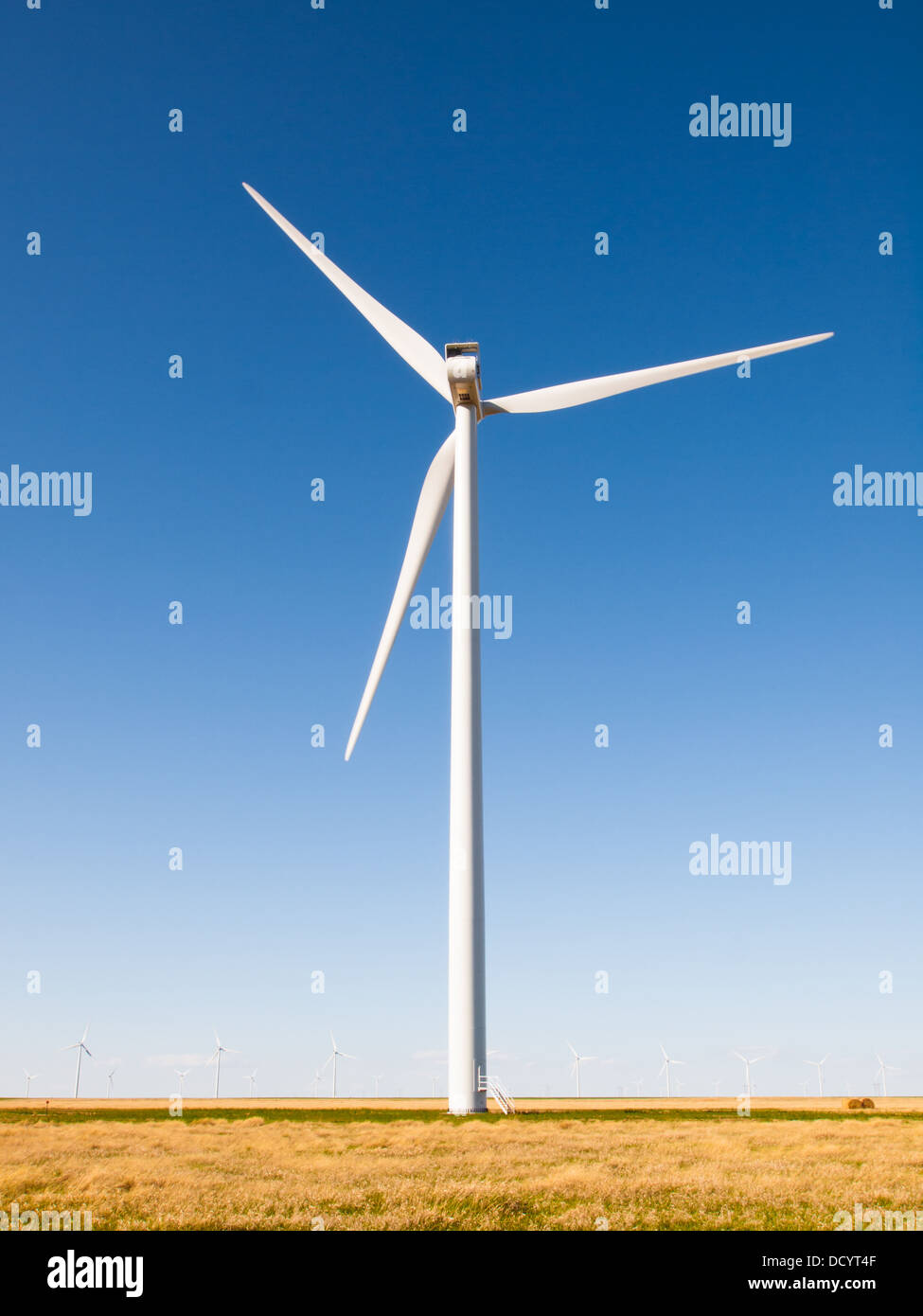 Wind turbines farm in Limon, Colorado Stock Photo Alamy