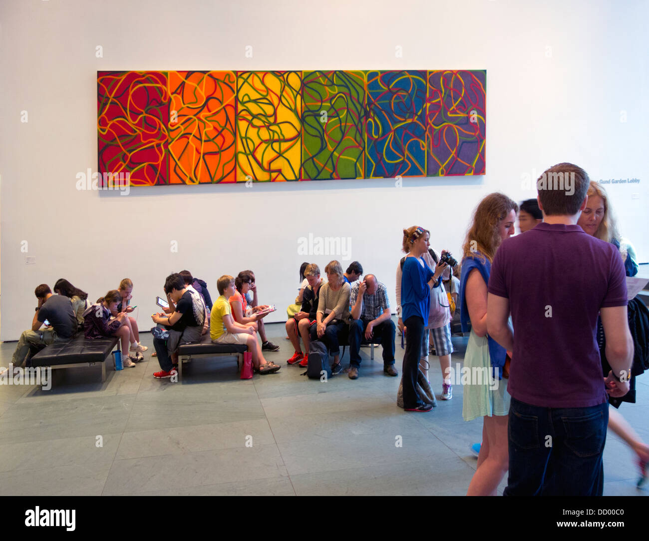 MOMA museum of modern art in NYC Stock Photo - Alamy