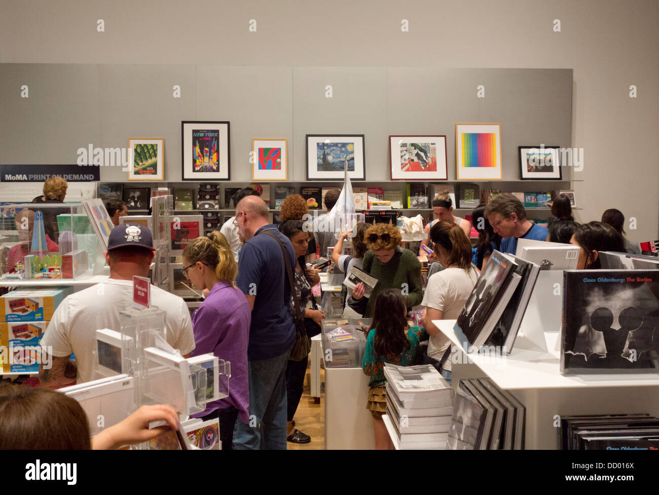 Museum of Modern art gift shop Stock Photo Alamy