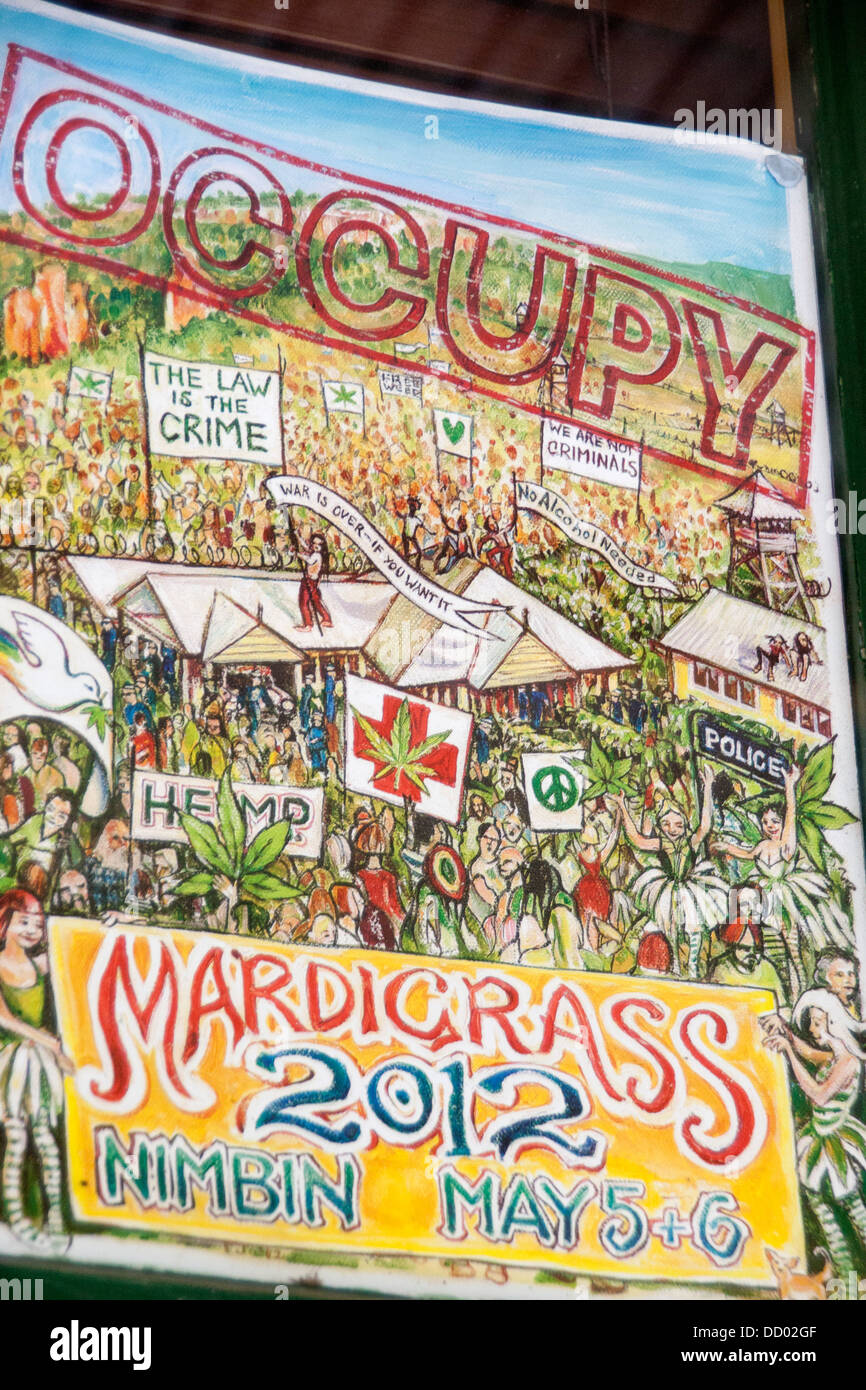 Nimbin MardiGrass 2019 ポスター Nimbin MardiGrass - Nimbin MardiGrass