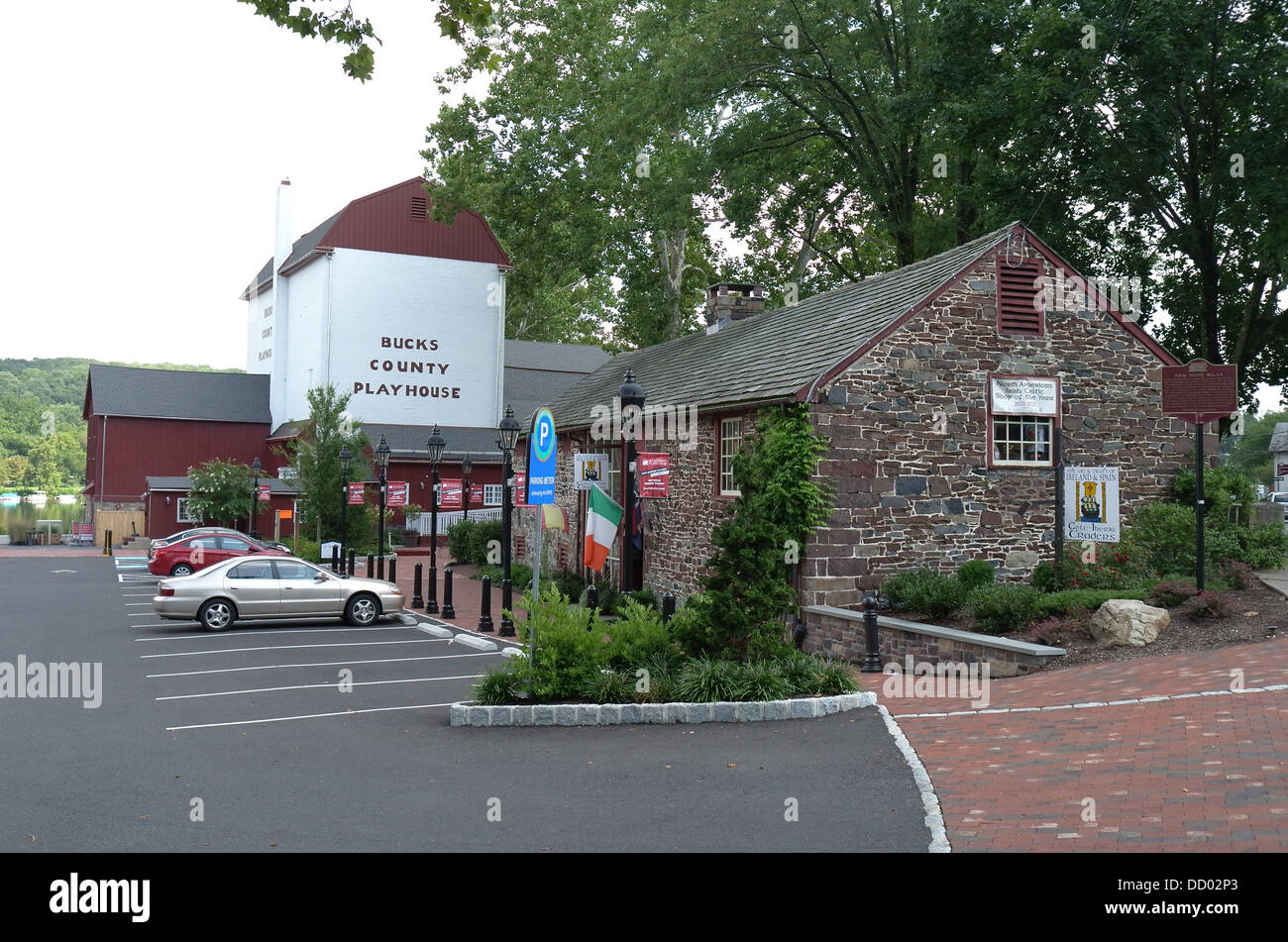 Bucks County Playhouse, New Hope, Pennsylvania Stock Photo Alamy