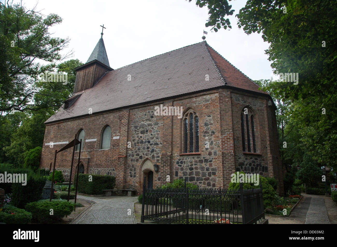 Church of St Anna, St-Annen-Kirche, Dahlem, Berlin, Germany Stock Photo