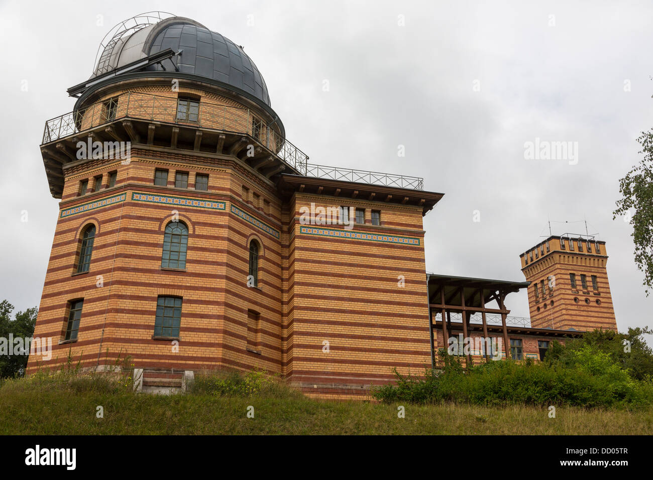 former Astrophysical Observatory, Albert Einstein Science Park in Potsdam, Germany Stock Photo